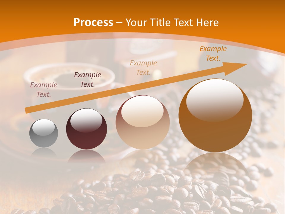 Grinder Mocha Beverage PowerPoint Template