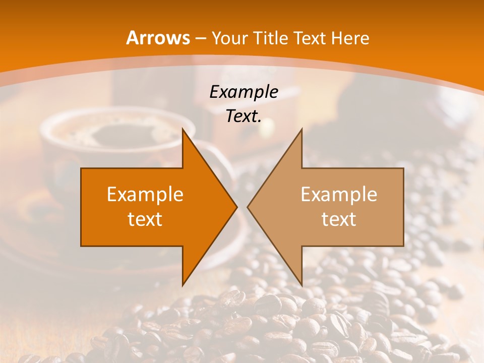 Grinder Mocha Beverage PowerPoint Template