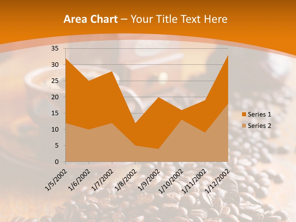 Grinder Mocha Beverage PowerPoint Template