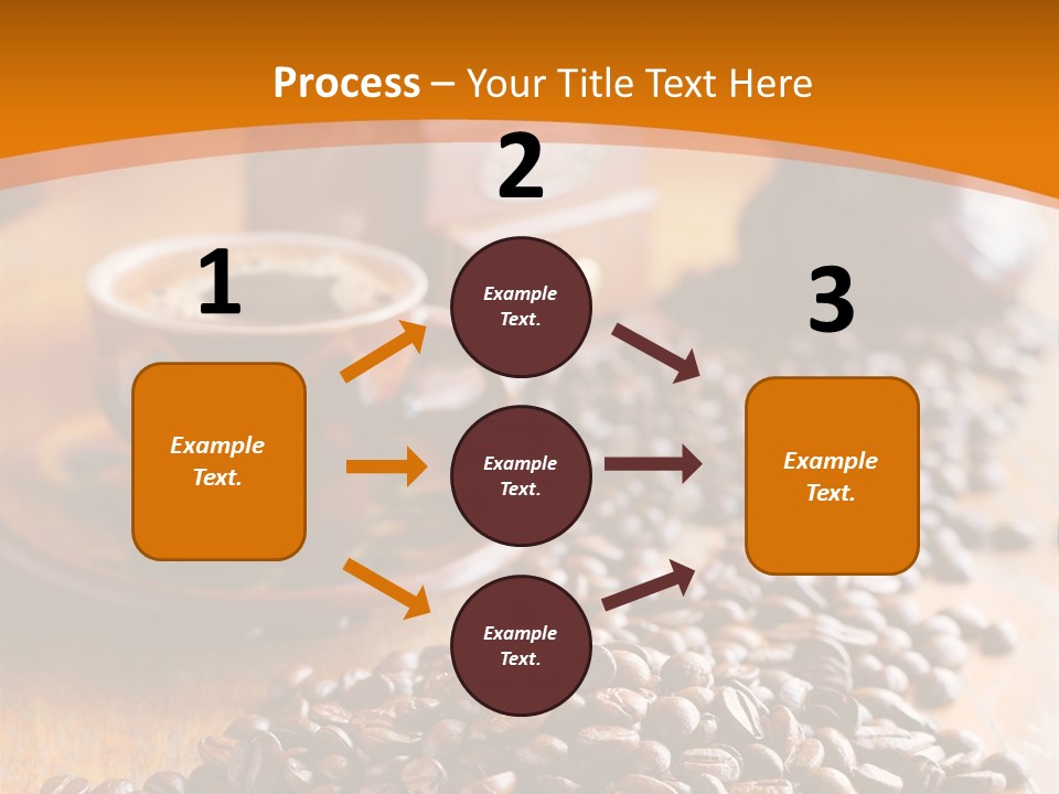 Grinder Mocha Beverage PowerPoint Template