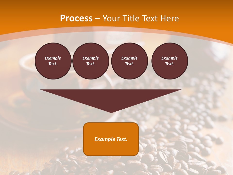 Grinder Mocha Beverage PowerPoint Template