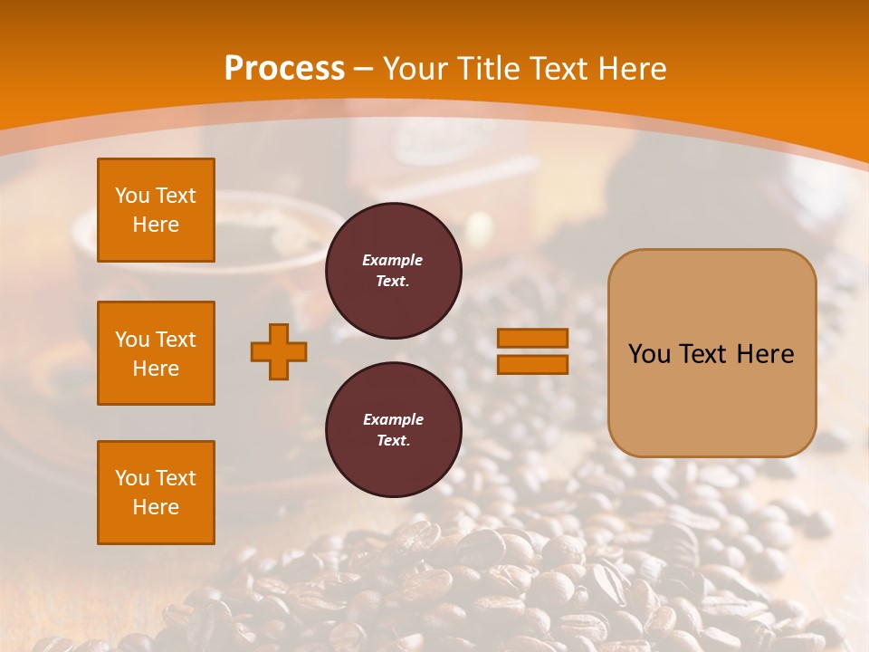 Grinder Mocha Beverage PowerPoint Template