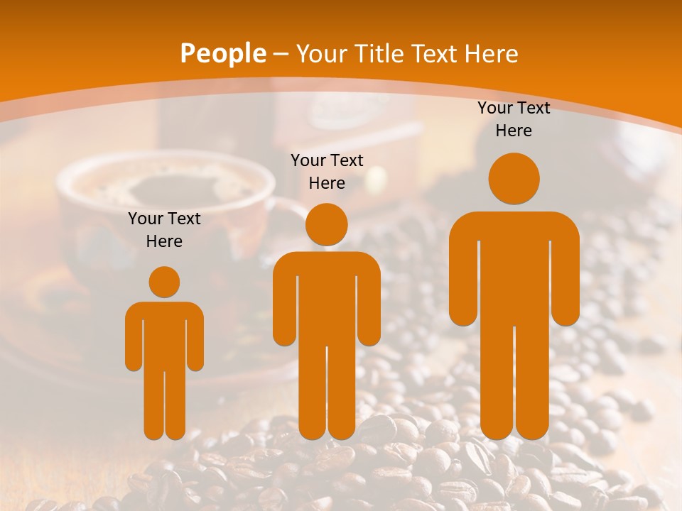 Grinder Mocha Beverage PowerPoint Template