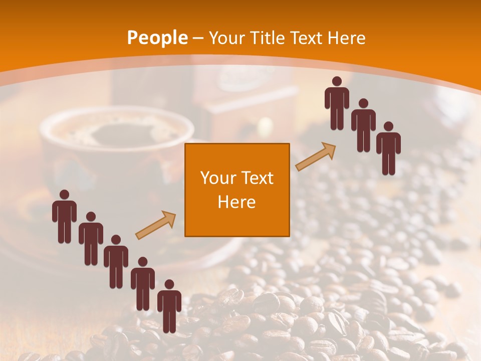 Grinder Mocha Beverage PowerPoint Template