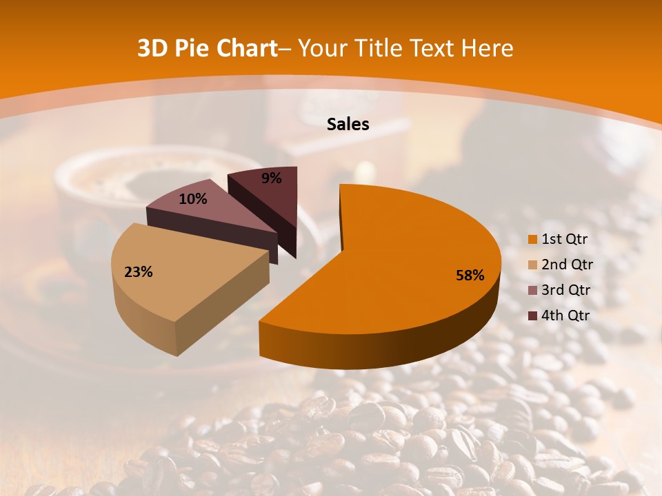 Grinder Mocha Beverage PowerPoint Template