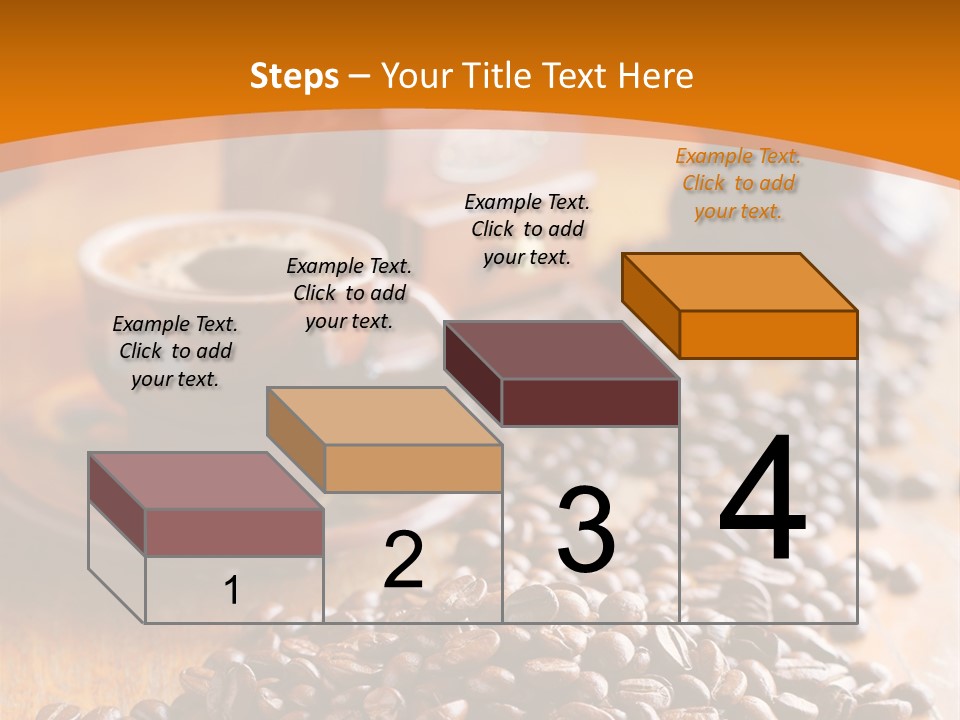Grinder Mocha Beverage PowerPoint Template