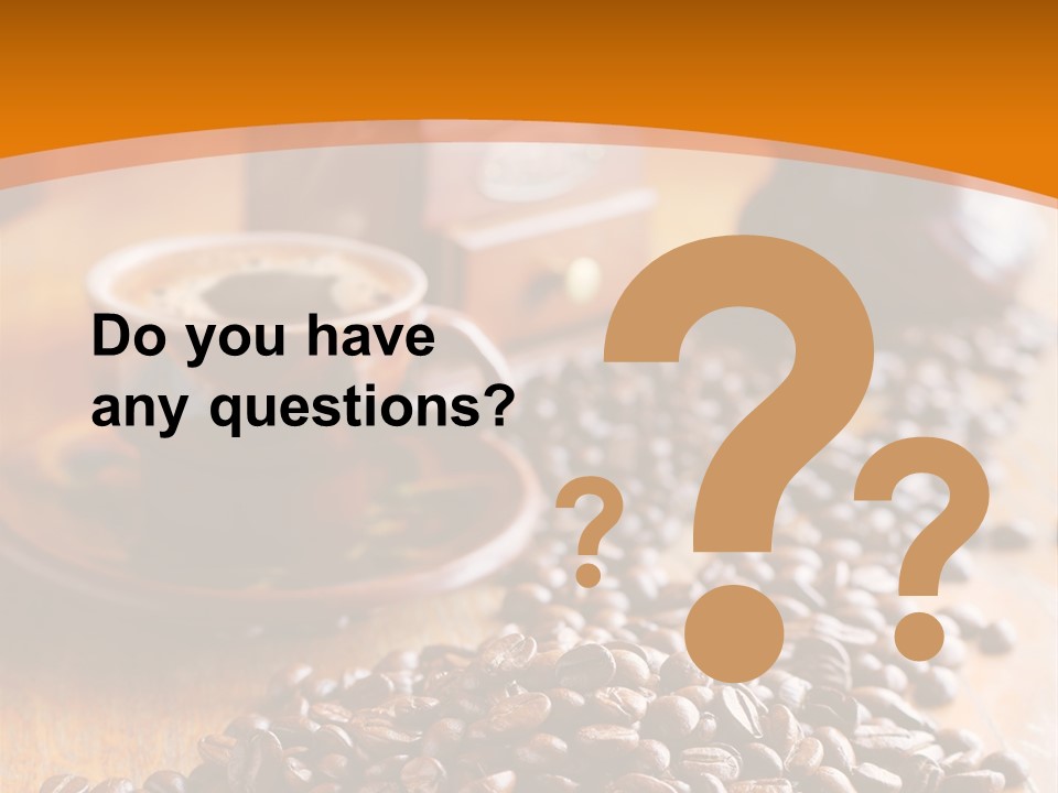 Grinder Mocha Beverage PowerPoint Template