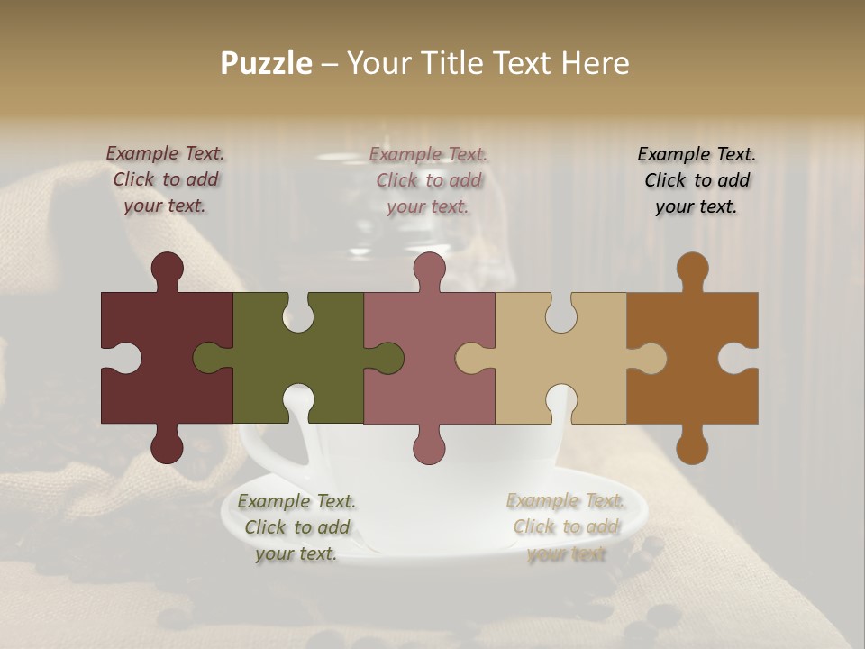 Life Roasted Taste PowerPoint Template