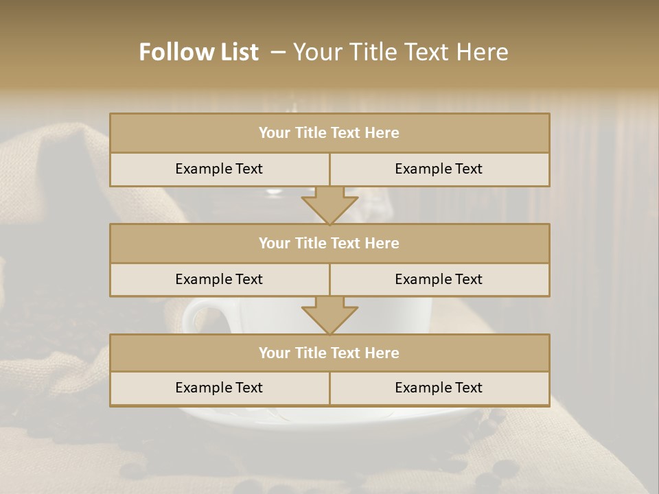 Life Roasted Taste PowerPoint Template
