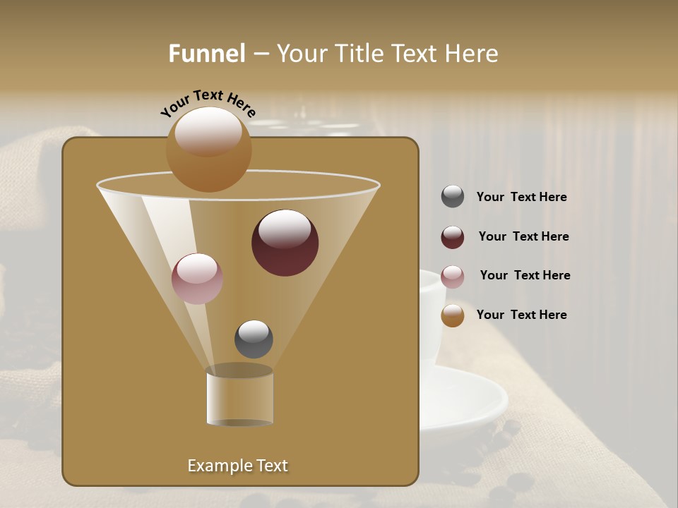 Life Roasted Taste PowerPoint Template