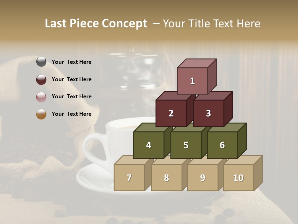 Life Roasted Taste PowerPoint Template