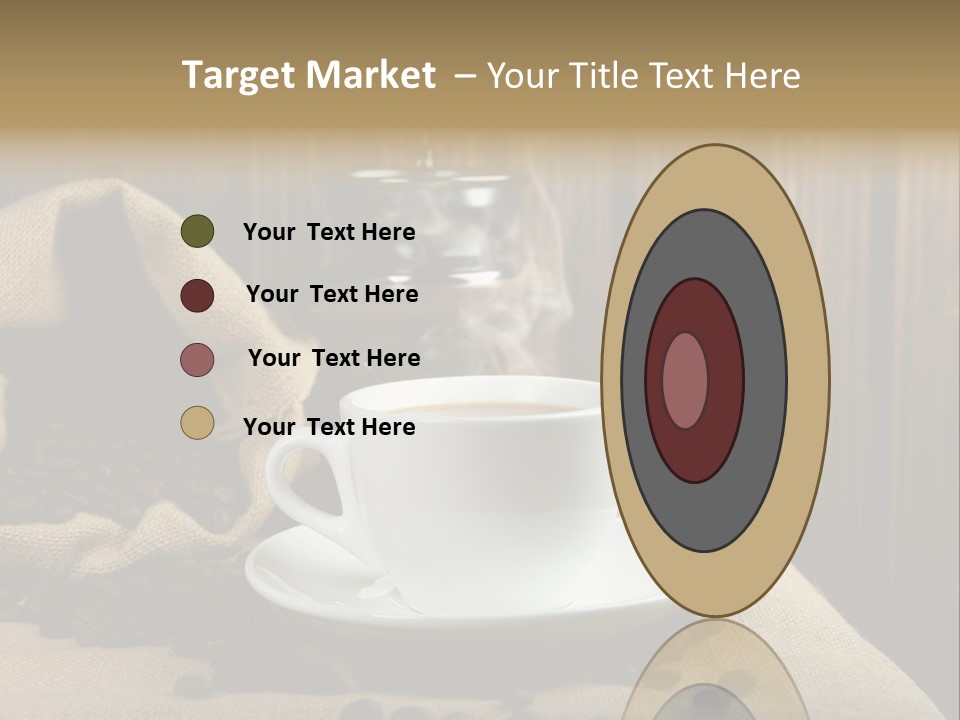 Life Roasted Taste PowerPoint Template