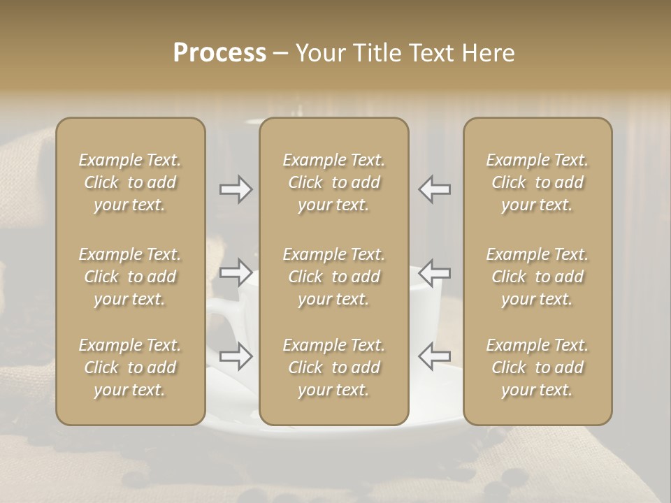 Life Roasted Taste PowerPoint Template