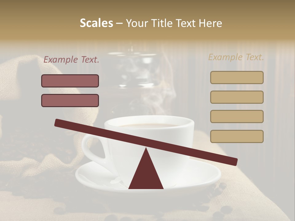 Life Roasted Taste PowerPoint Template