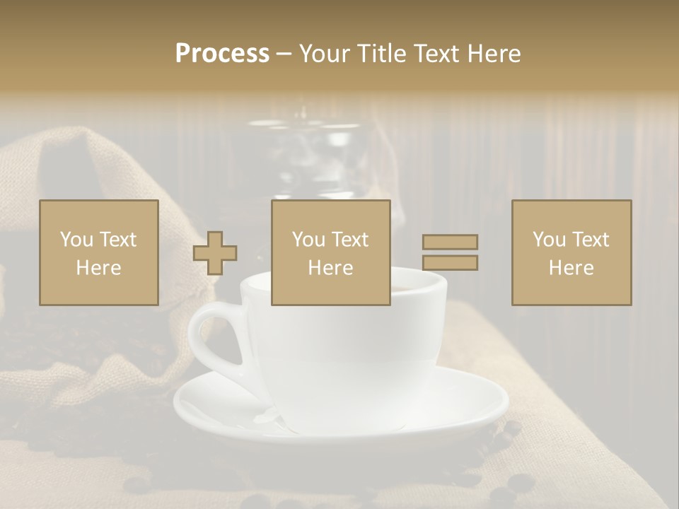 Life Roasted Taste PowerPoint Template
