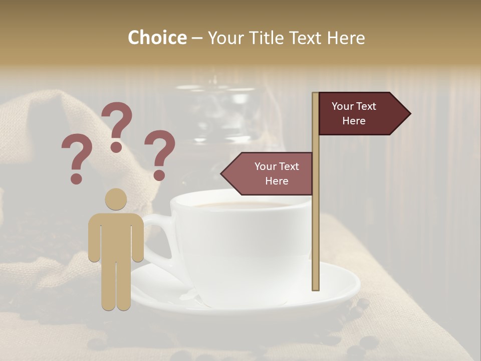 Life Roasted Taste PowerPoint Template