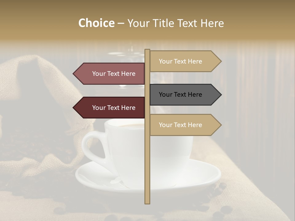 Life Roasted Taste PowerPoint Template