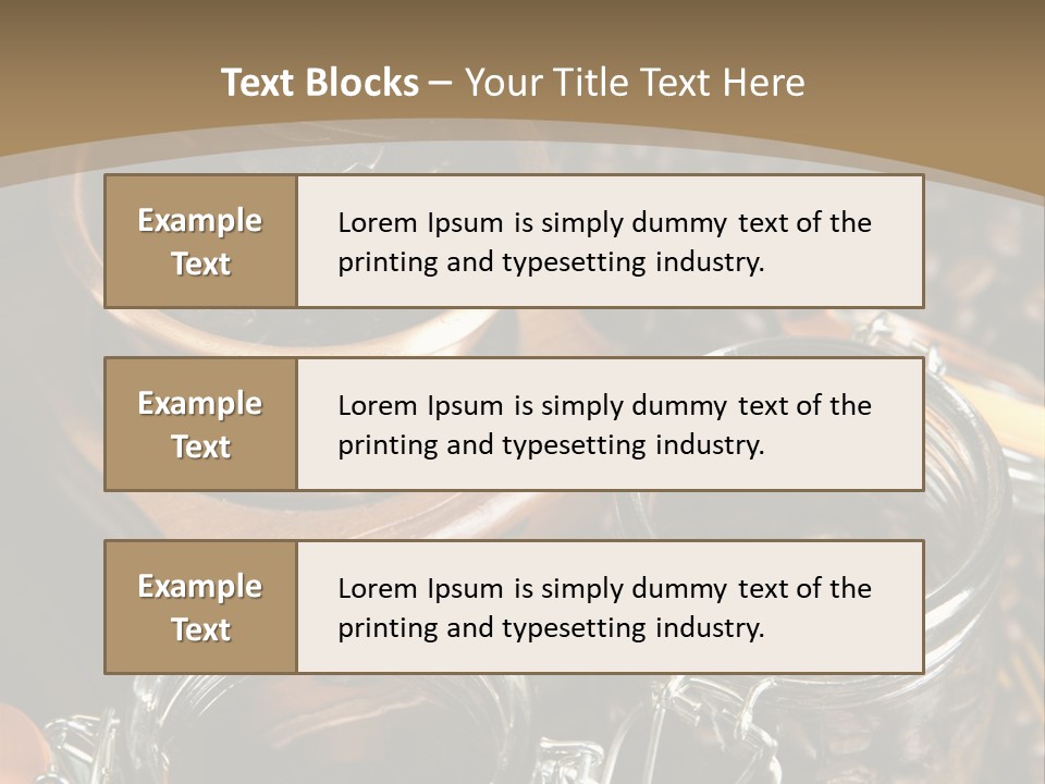 Traditional Espresso Cafe PowerPoint Template