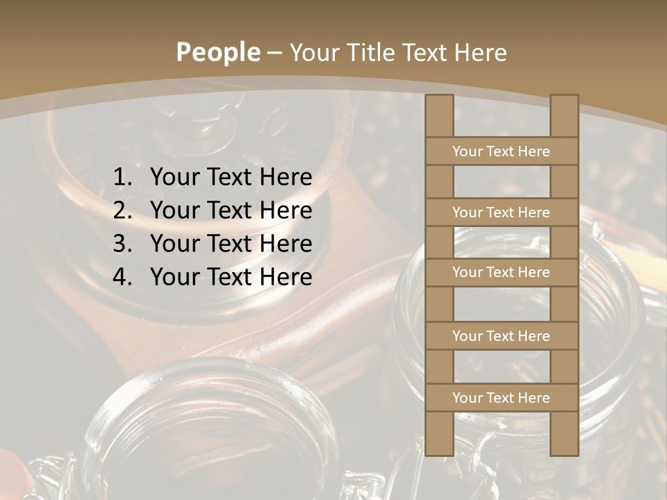 Traditional Espresso Cafe PowerPoint Template