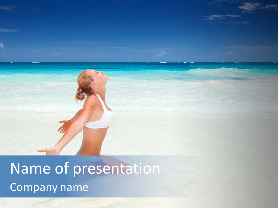 White Joy Nature PowerPoint Template