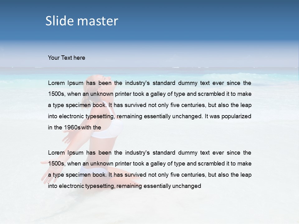 White Joy Nature PowerPoint Template