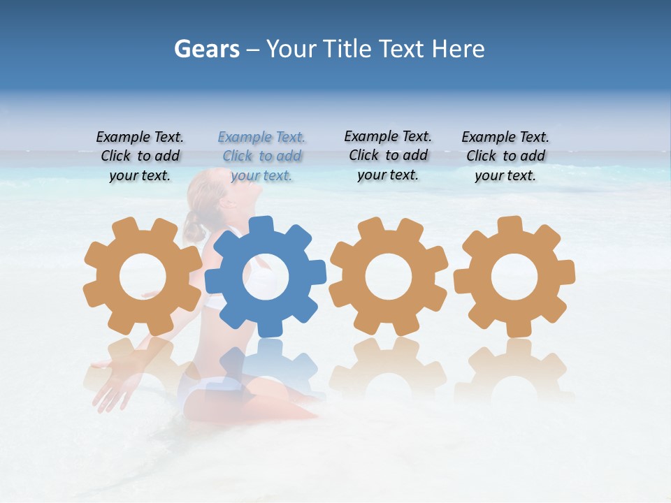 White Joy Nature PowerPoint Template