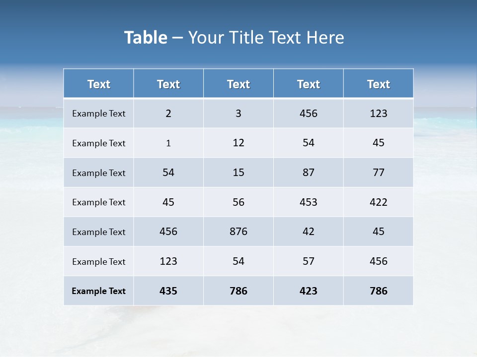 White Joy Nature PowerPoint Template