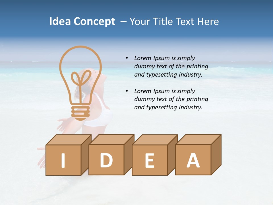 White Joy Nature PowerPoint Template