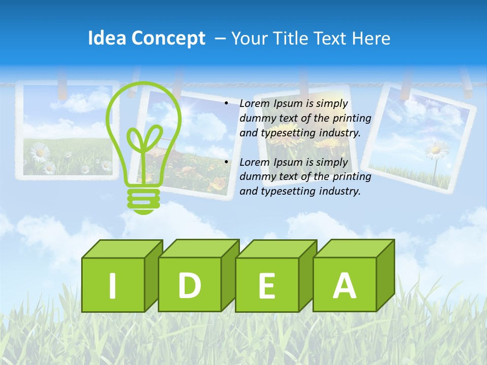 Lens Vintage Life PowerPoint Template