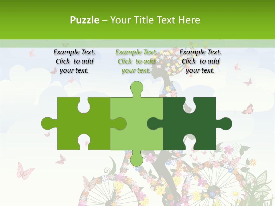 Person Action Isolated PowerPoint Template