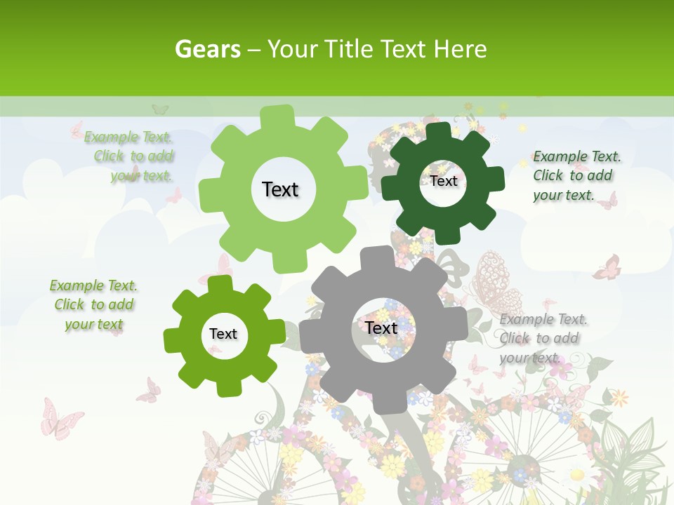 Person Action Isolated PowerPoint Template