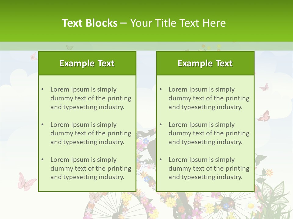 Person Action Isolated PowerPoint Template