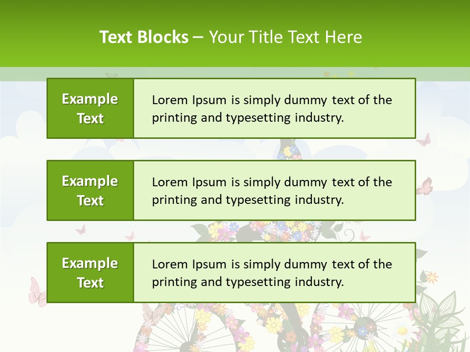 Person Action Isolated PowerPoint Template