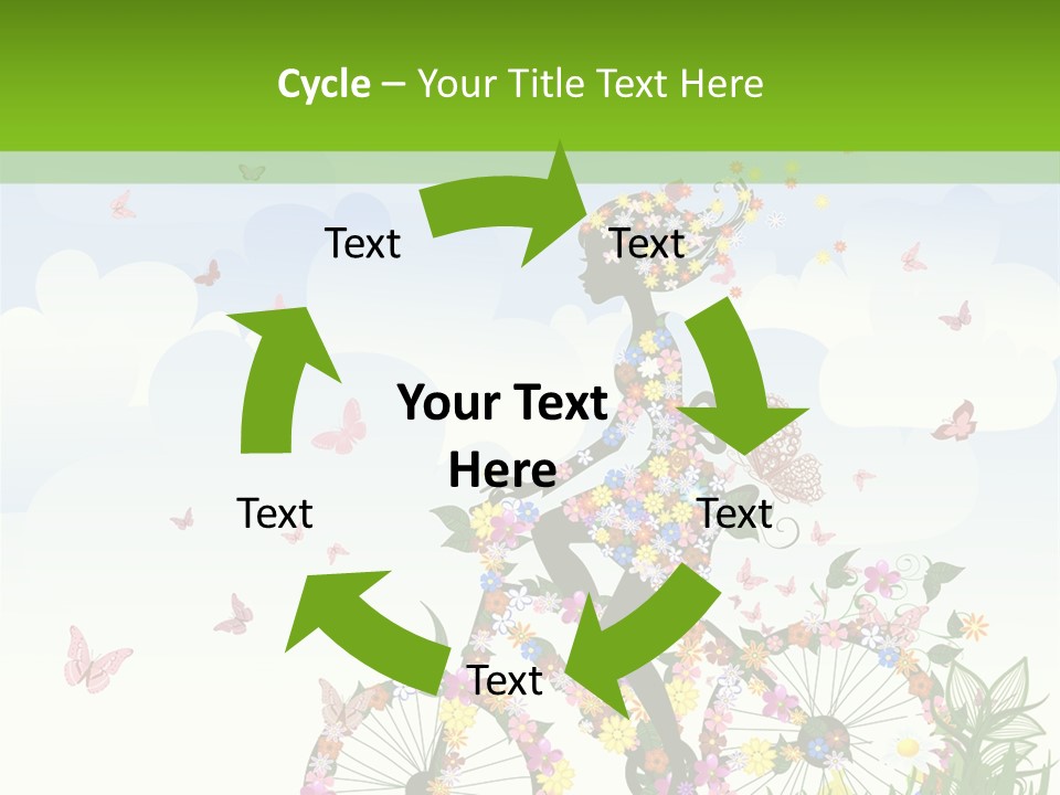 Person Action Isolated PowerPoint Template