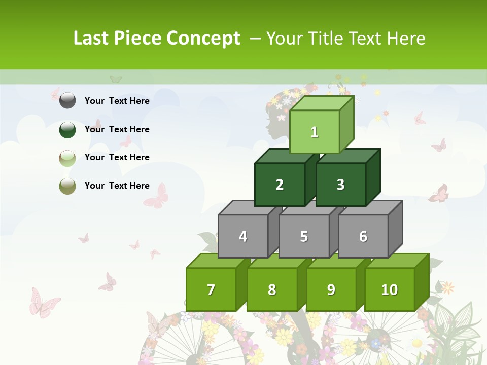 Person Action Isolated PowerPoint Template