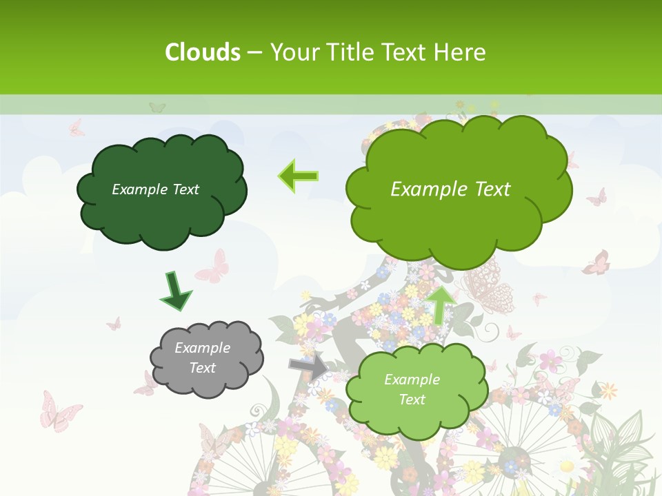 Person Action Isolated PowerPoint Template