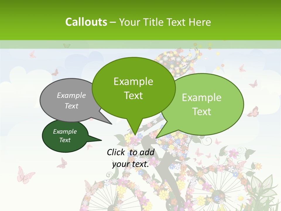Person Action Isolated PowerPoint Template