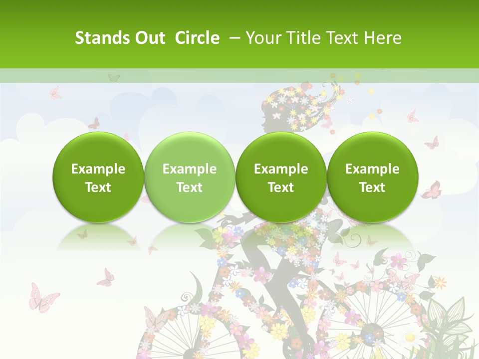 Person Action Isolated PowerPoint Template