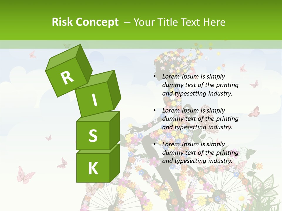 Person Action Isolated PowerPoint Template