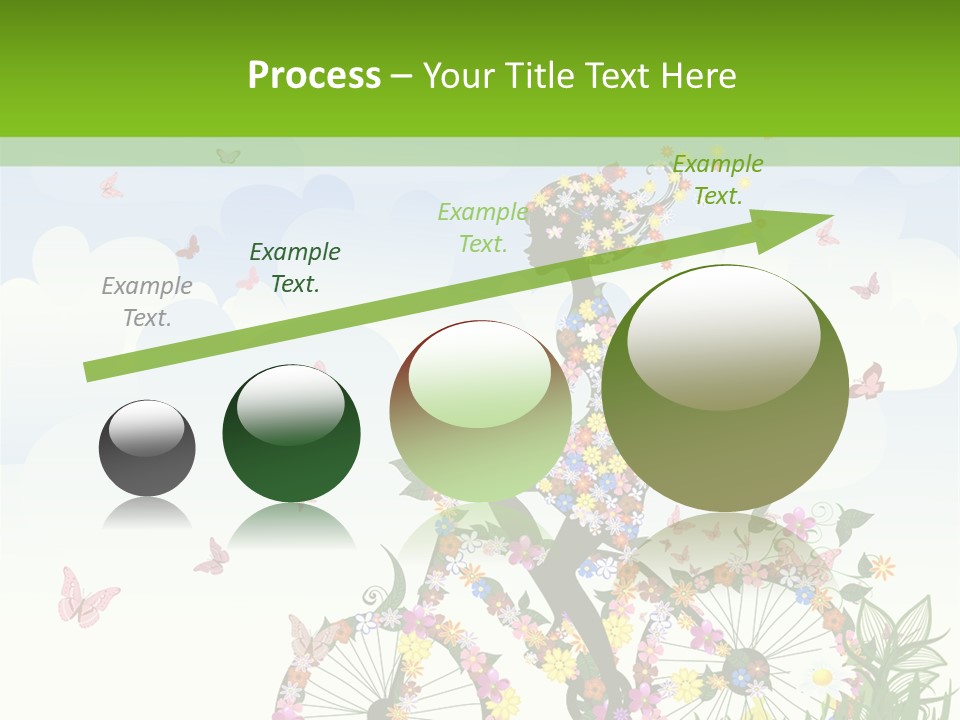 Person Action Isolated PowerPoint Template