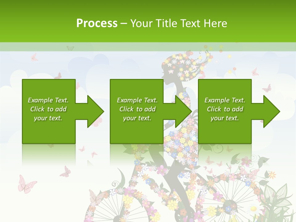 Person Action Isolated PowerPoint Template