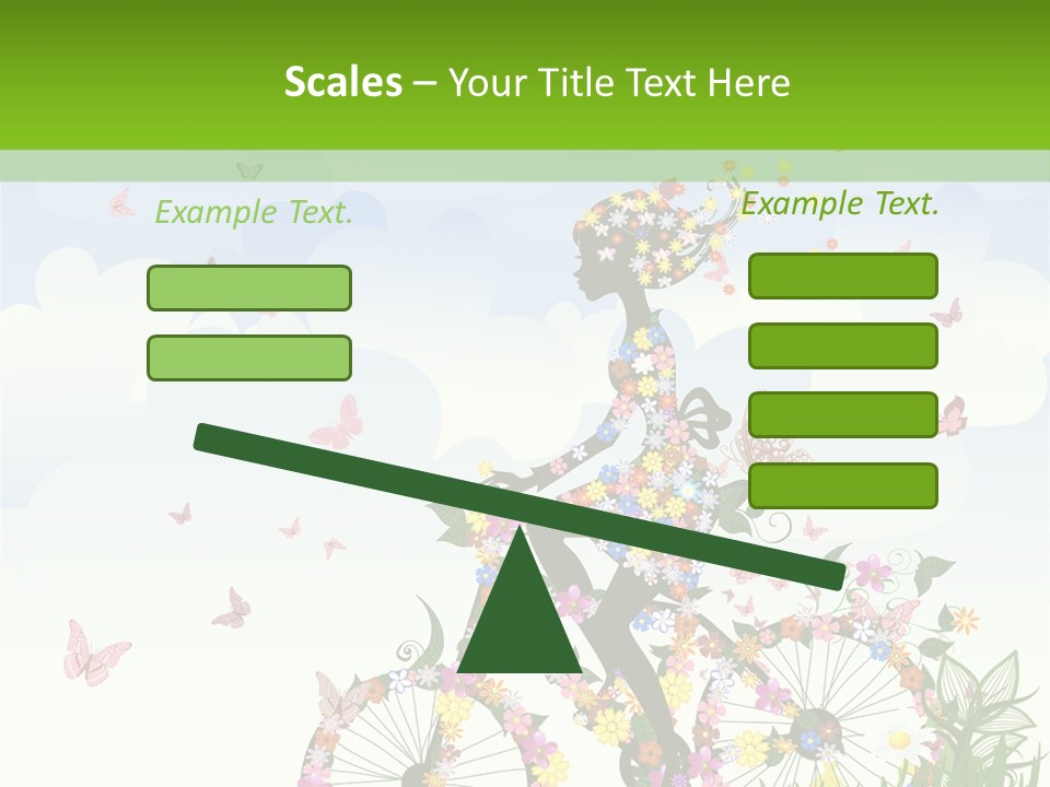 Person Action Isolated PowerPoint Template