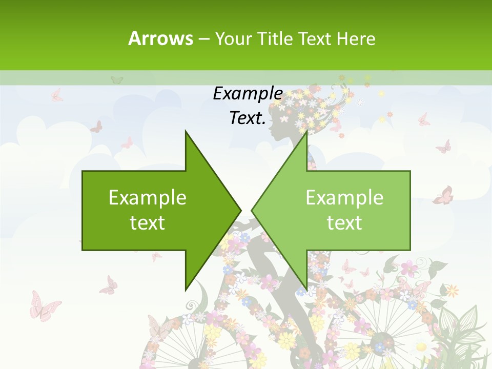 Person Action Isolated PowerPoint Template