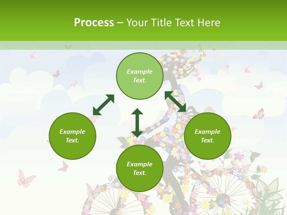Person Action Isolated PowerPoint Template