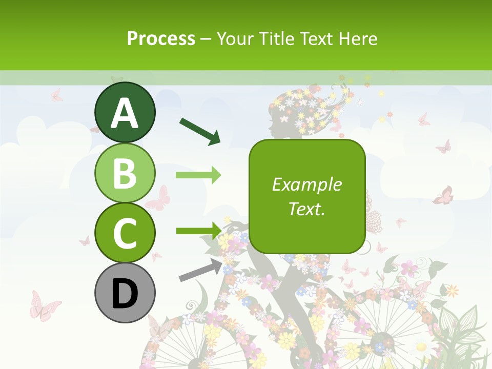 Person Action Isolated PowerPoint Template