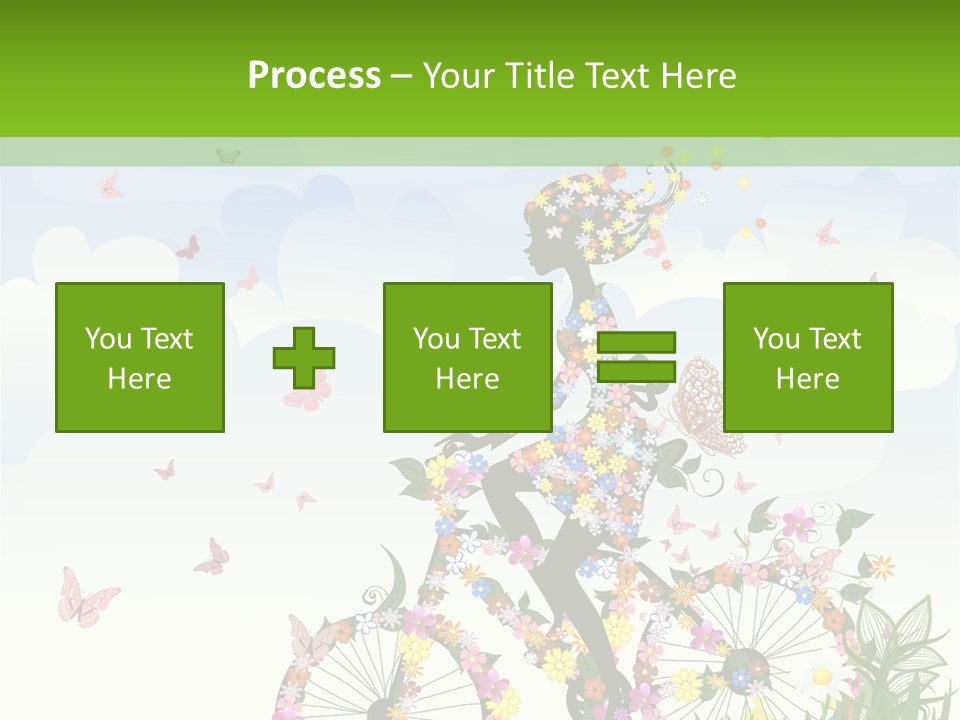 Person Action Isolated PowerPoint Template