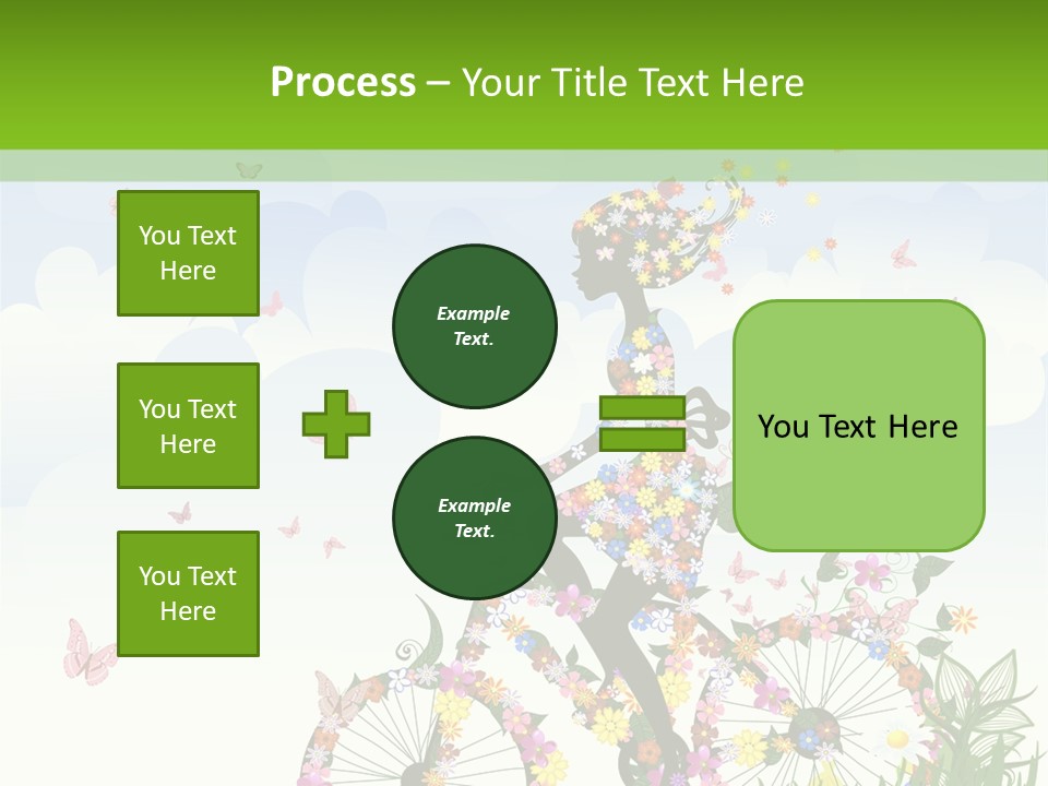 Person Action Isolated PowerPoint Template