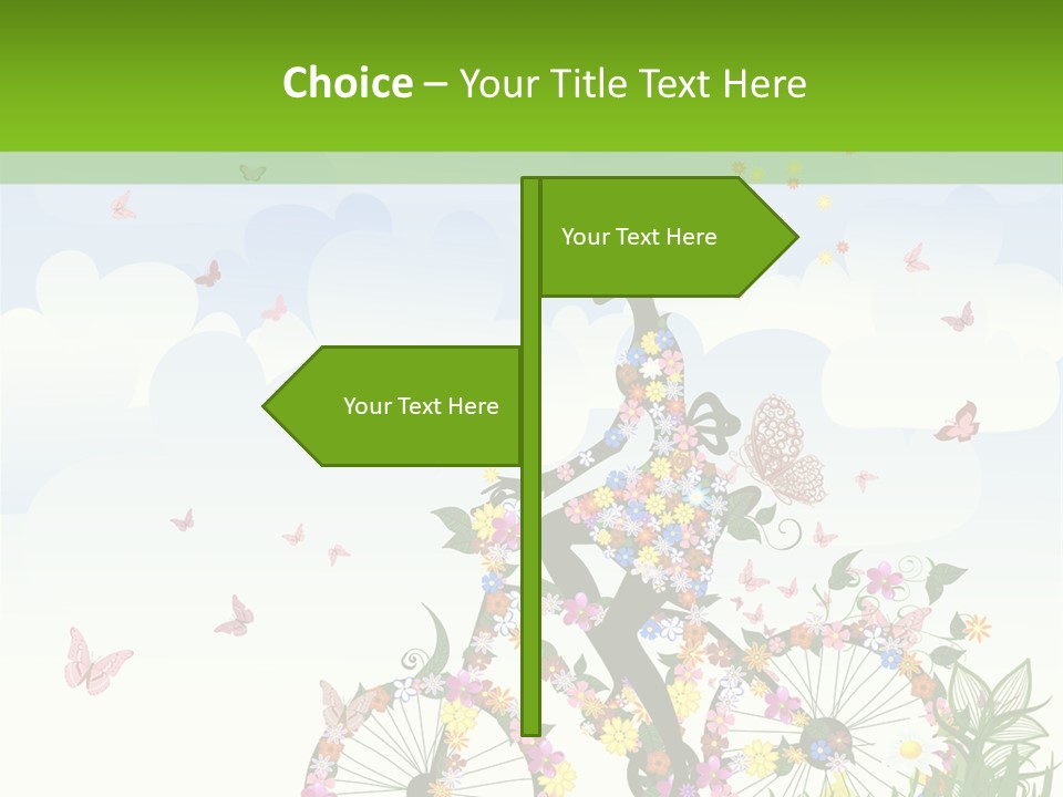 Person Action Isolated PowerPoint Template