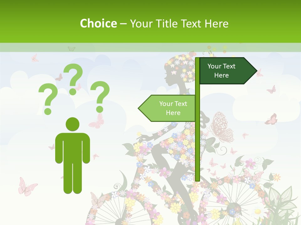Person Action Isolated PowerPoint Template