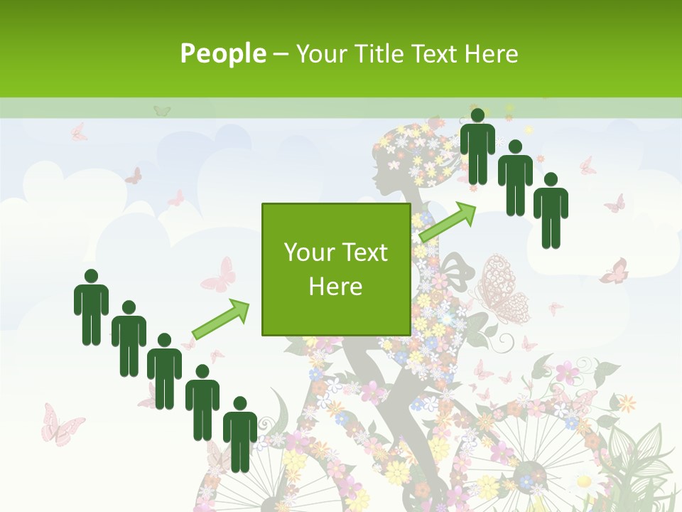 Person Action Isolated PowerPoint Template